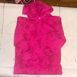 Pink hoodie
